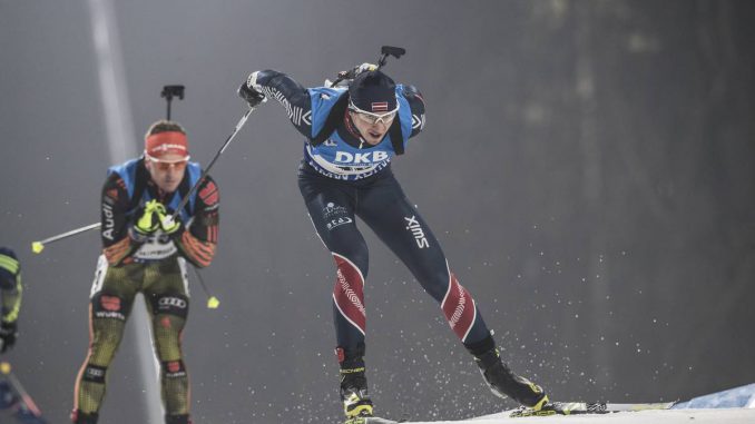 IBU world cup biathlon, pursuit men, Pyeong Chang (KOR)